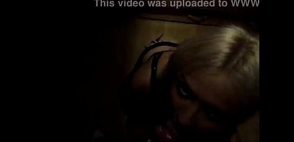  Serbian blonde blowjob